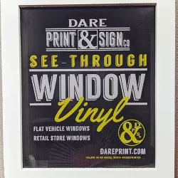 See-Through Window Vinyl