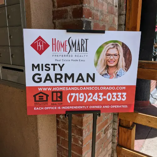Real Estate Signs in Cañon City, Colorado